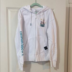 Disneyland Resort White Zip Up